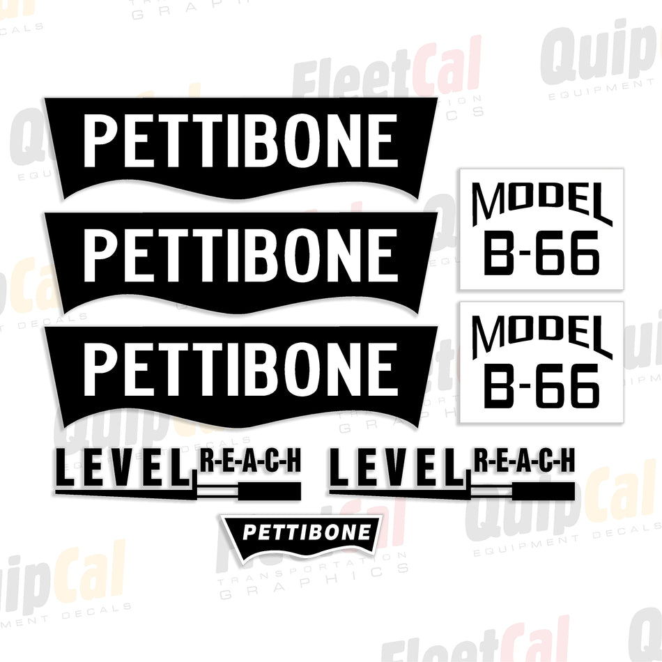 Pettibone Telehandler Decal Set