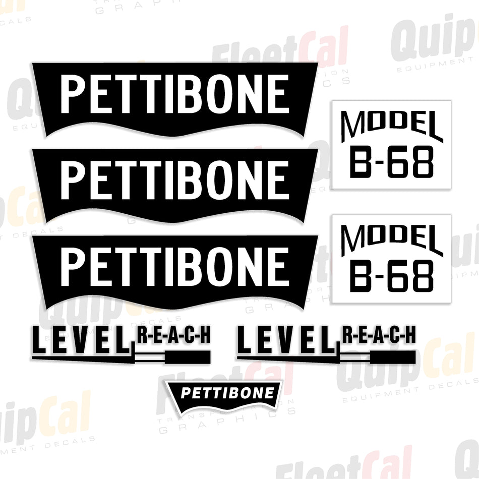 Pettibone Telehandler Decal Set