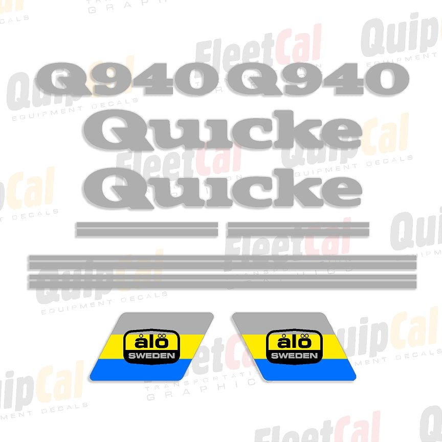 Quicke Loader Decals