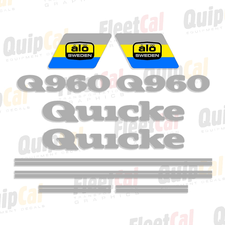 Quicke Loader Decals