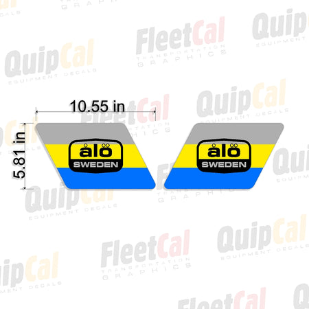 Quicke alo Loader Decals