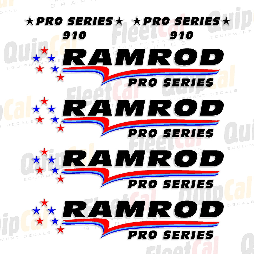 Ramrod Skid Loader Decals