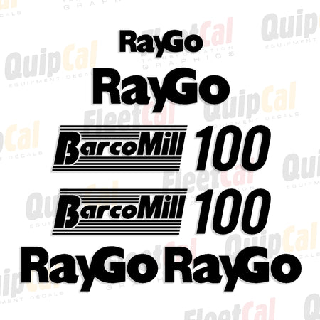 RayGo - Barco Mill Decals