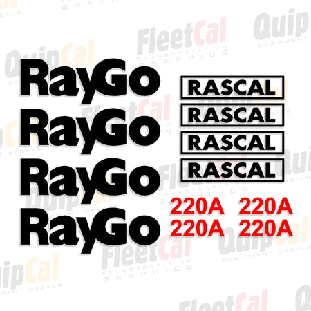 RayGo Roller Decals