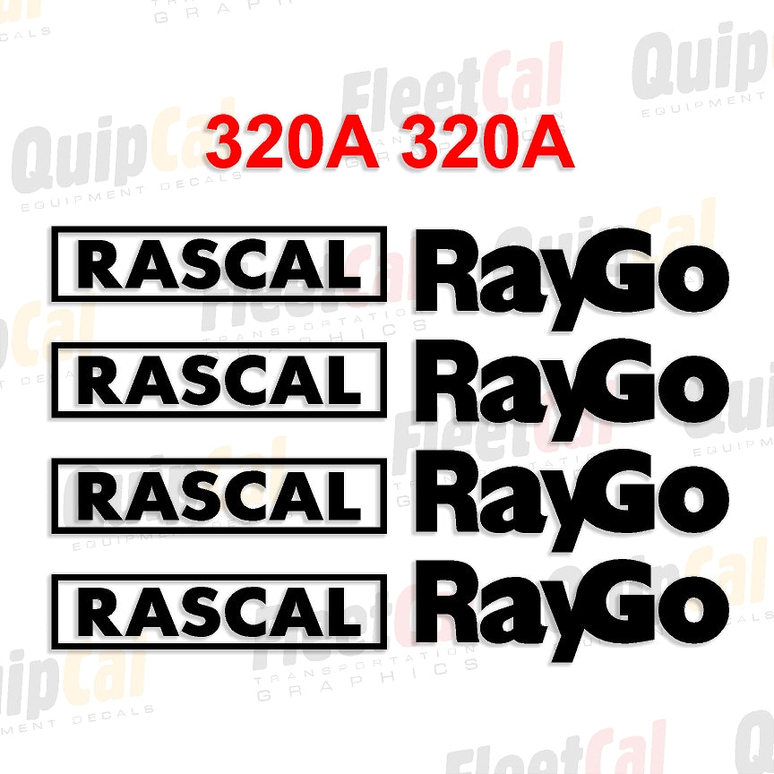 RayGo Roller Decals