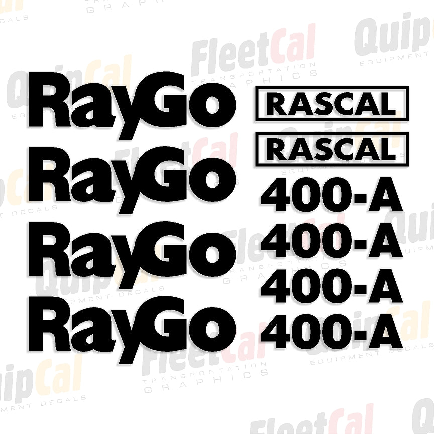 RayGo Roller Decals