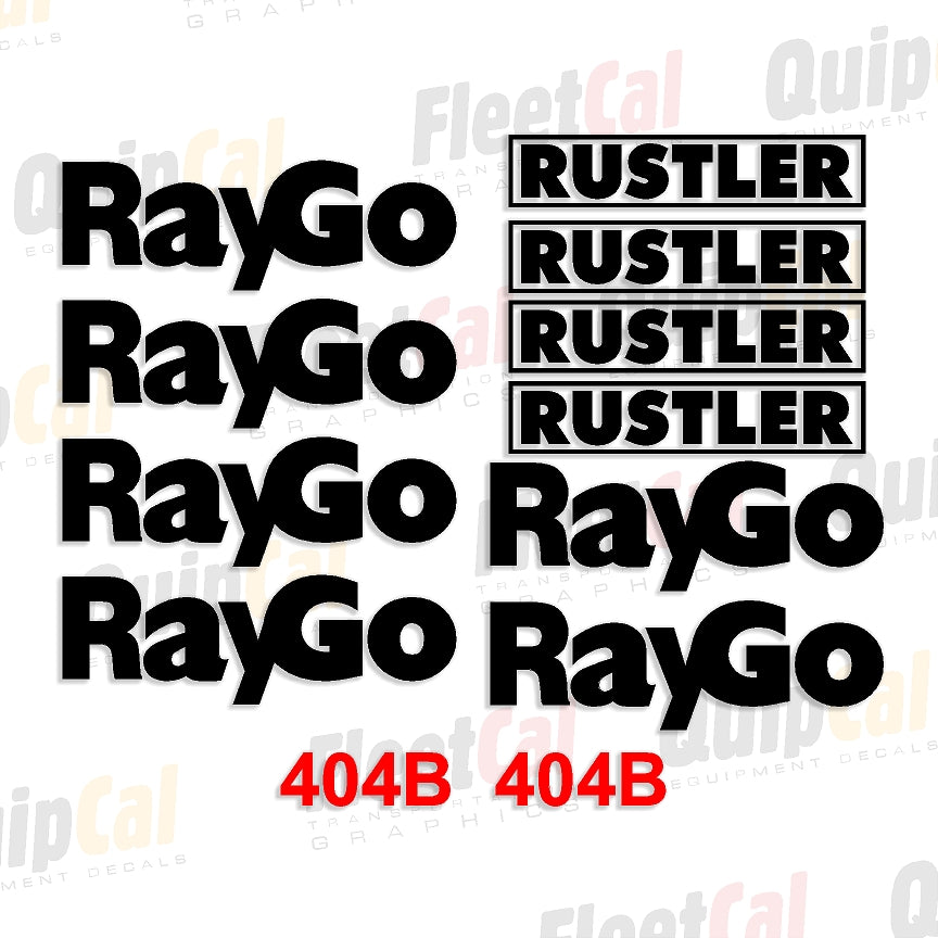 RayGo Roller - Compactor Decals