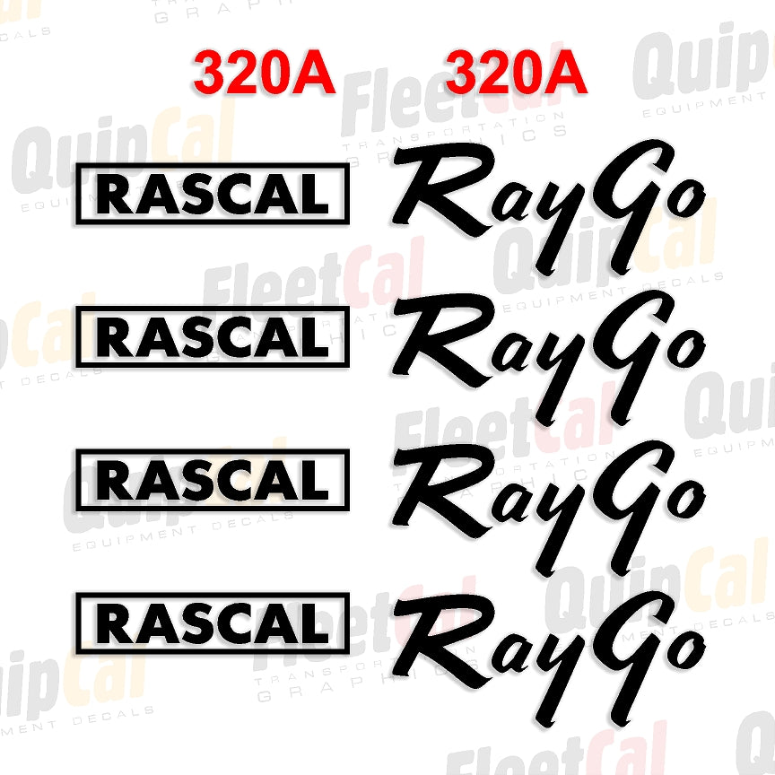 RayGo Roller Decals