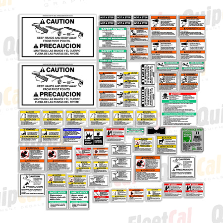 Ready-Mix Concrete Truck Safety Decals