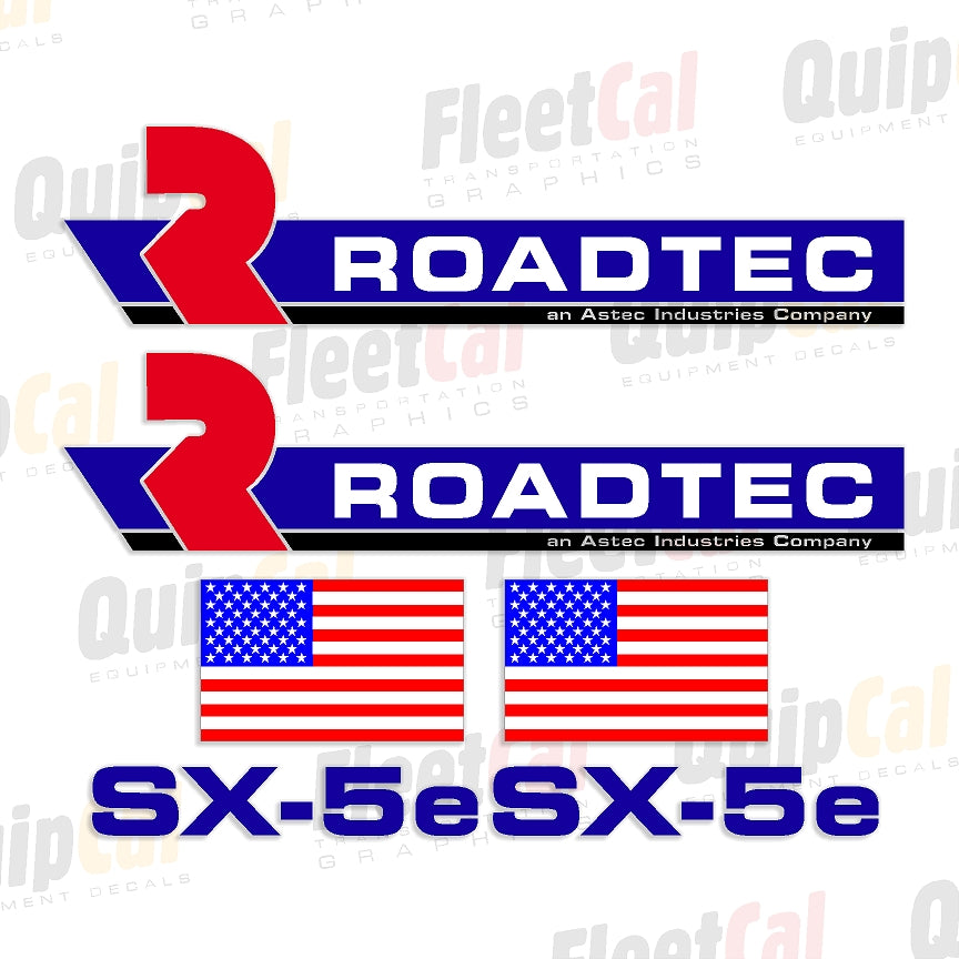 Roadtec Soil Stabilizer Decals