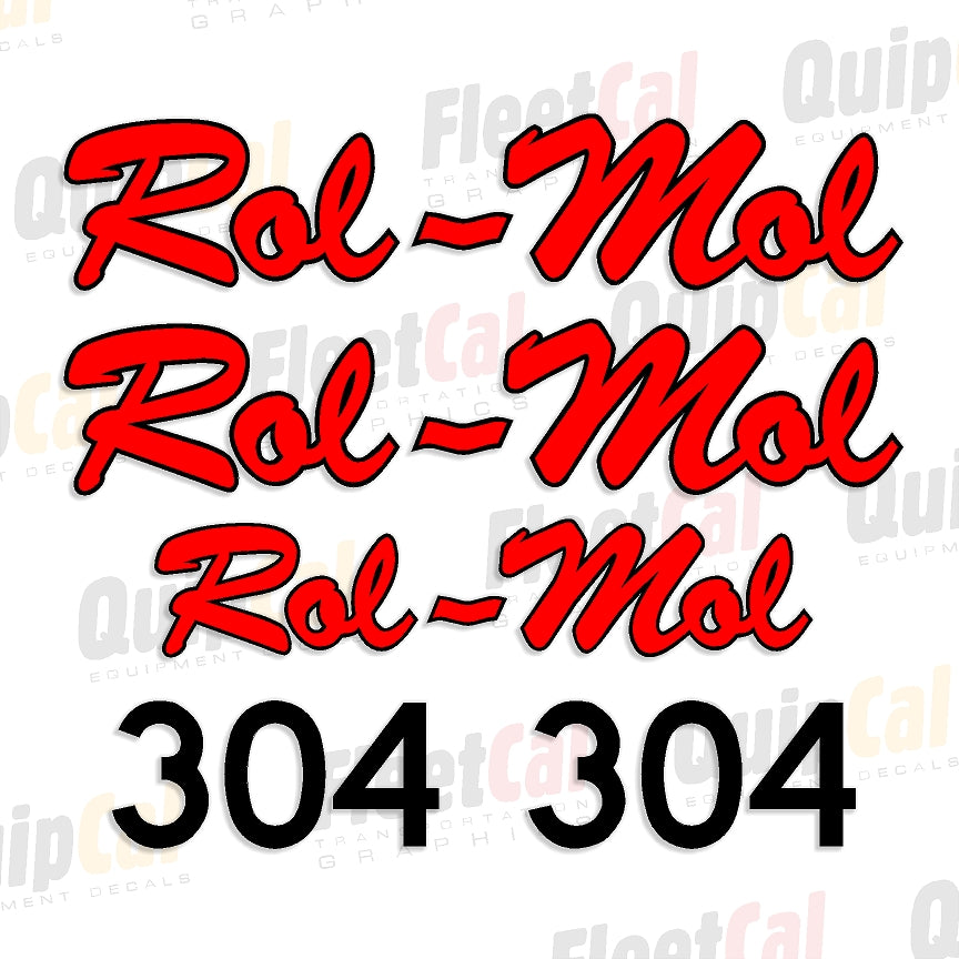 Rol-Mol Roller Decals