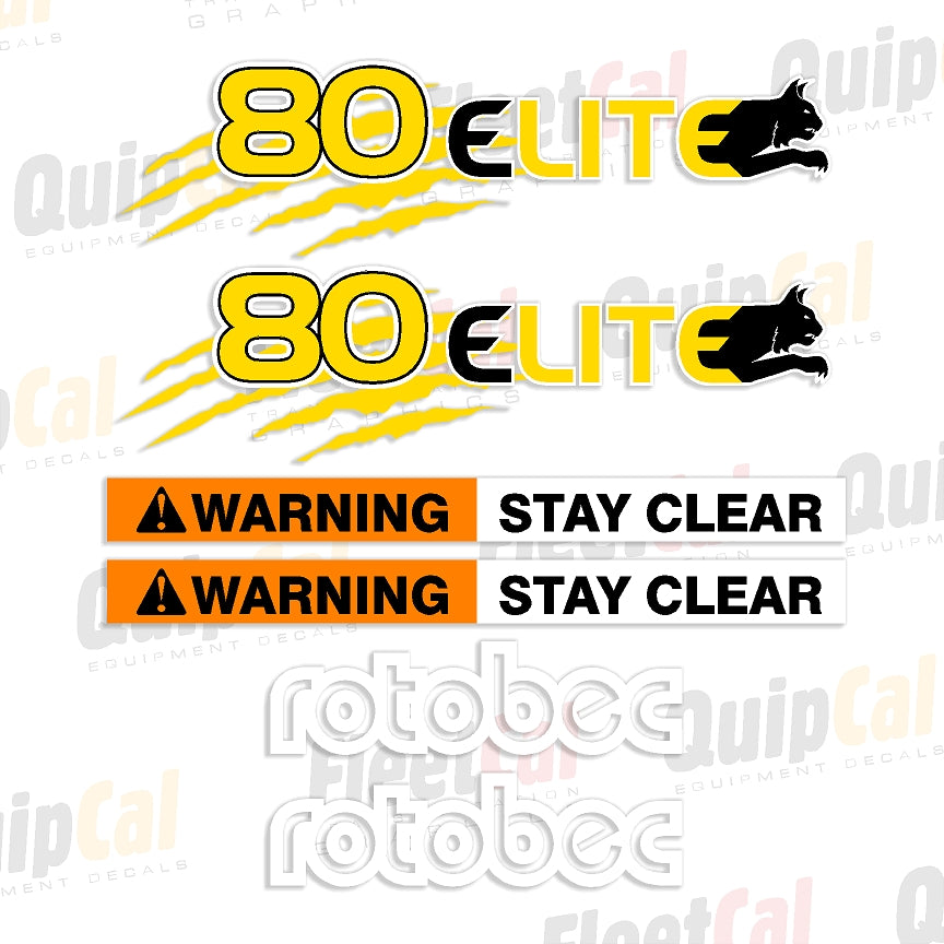 Rotobec Log Loader Decals