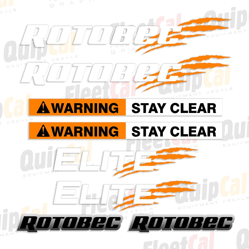 Rotobec Log Loader Decals