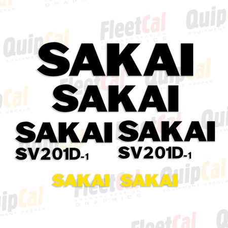 Sakai Roller Decals