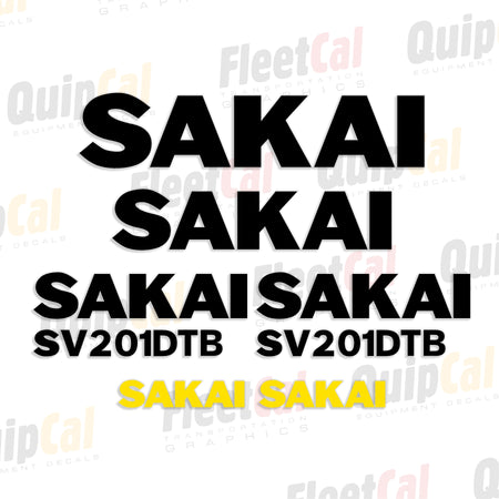 Sakai Roller Decals