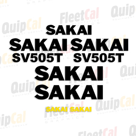 Sakai Roller Decals