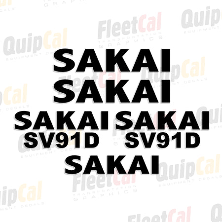 Sakai Roller Decals