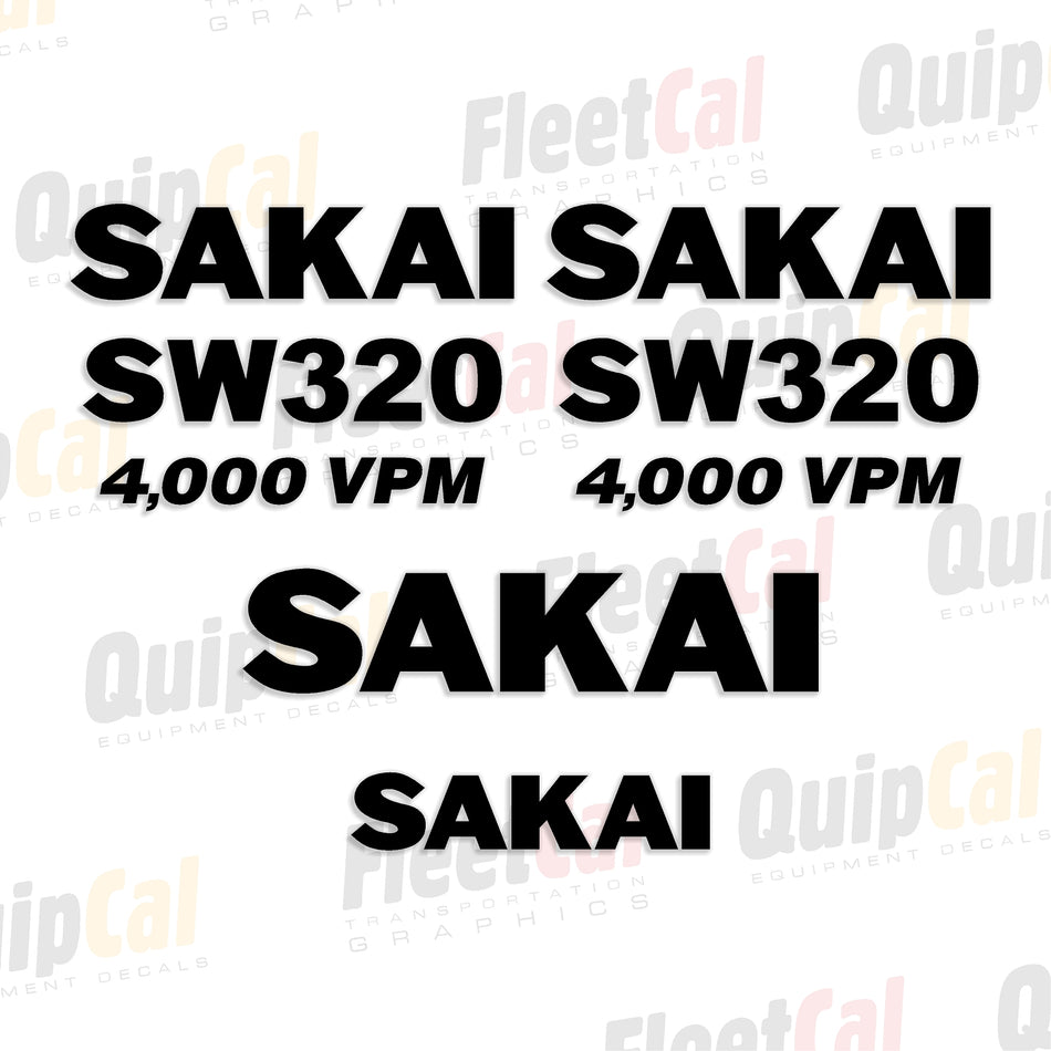 Sakai Roller Decals