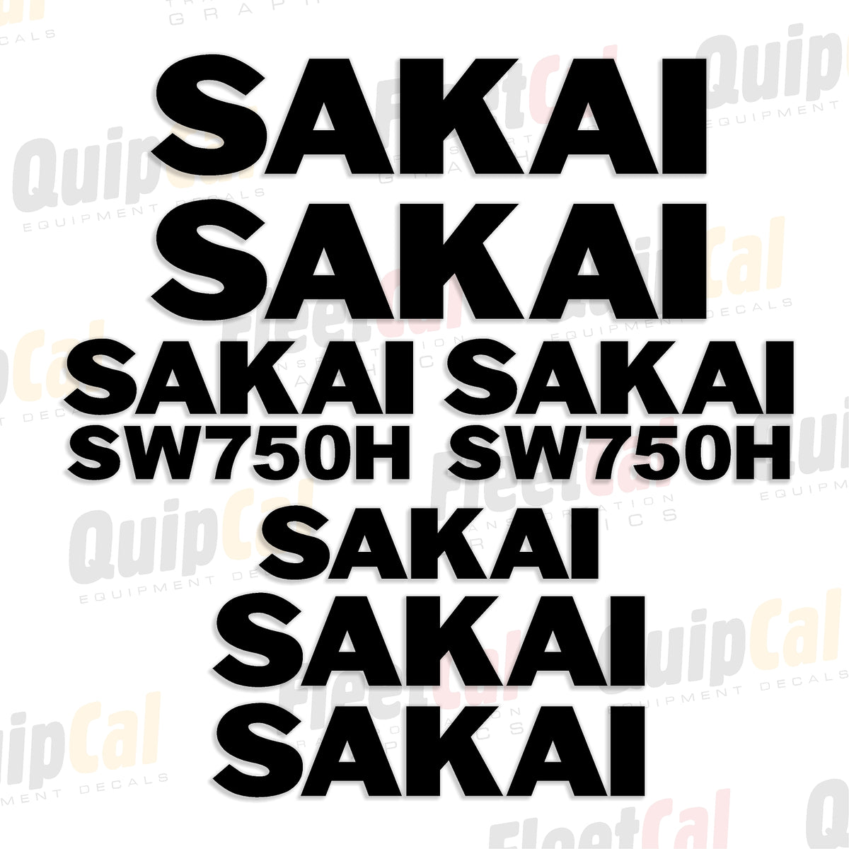 Sakai Roller Decals