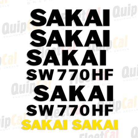 Sakai Roller Decals