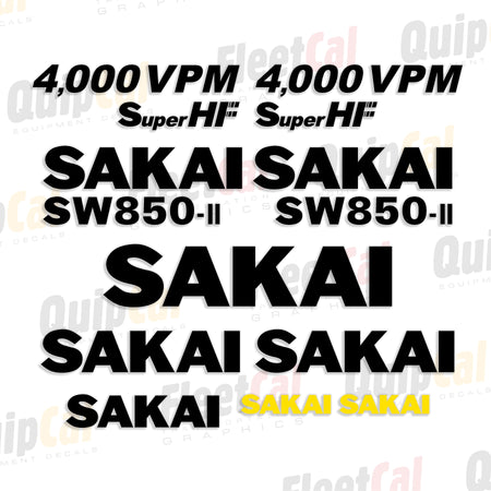 Sakai Roller Decals