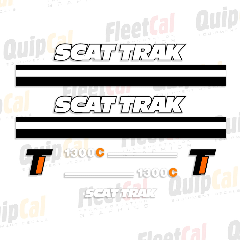 Scat Trak Skid Loader Decal Set