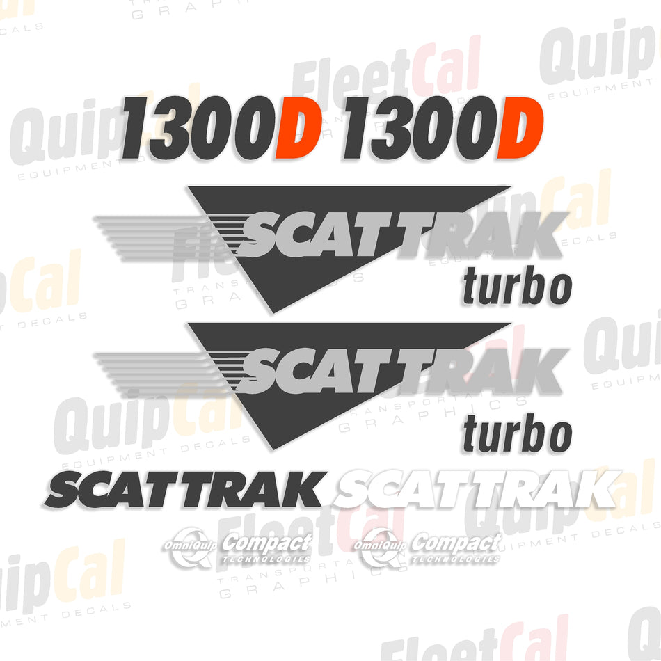 Scat Trak Skid Loader Decal Set