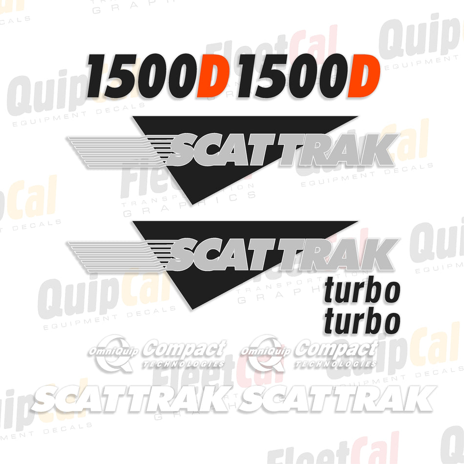 Scat Trak Skid Loader Decal Set