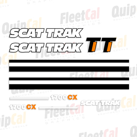 Scat Trak Skid Loader Decal Set