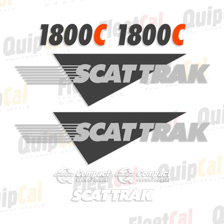 Scat Trak Skid Loader Decal Set