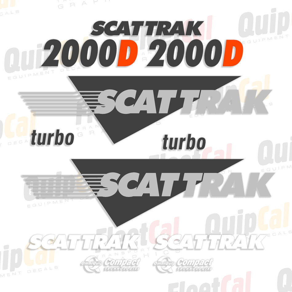 Scat Trak Skid Loader Decal Set