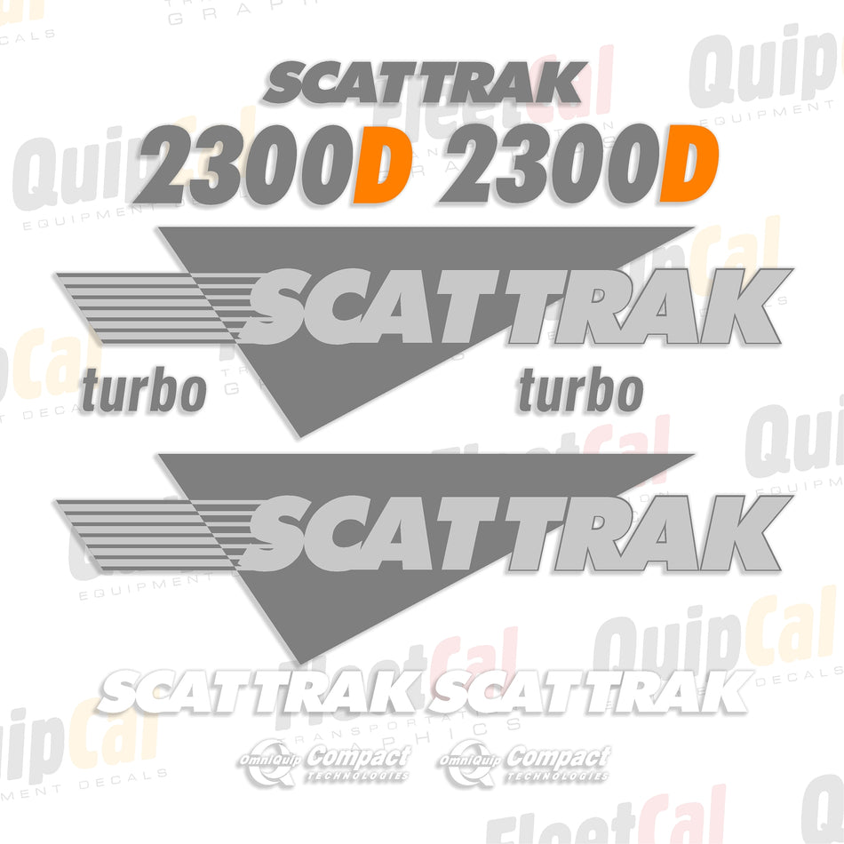 Scat Trak Skid Loader Decal Set