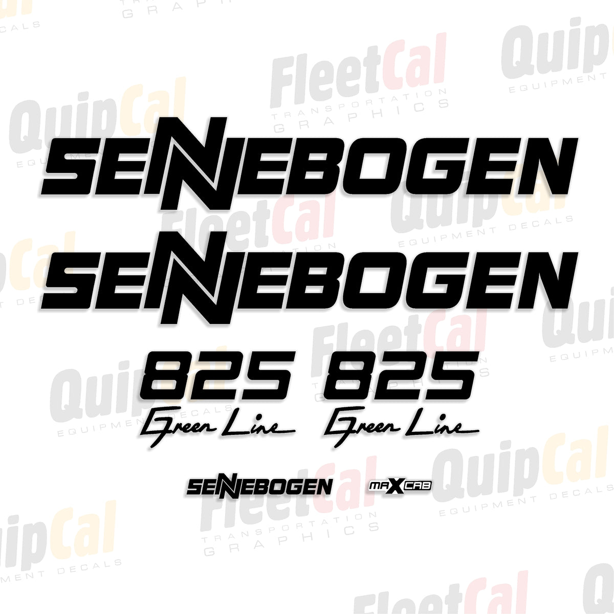 Sennebogen Materials Handler Decals