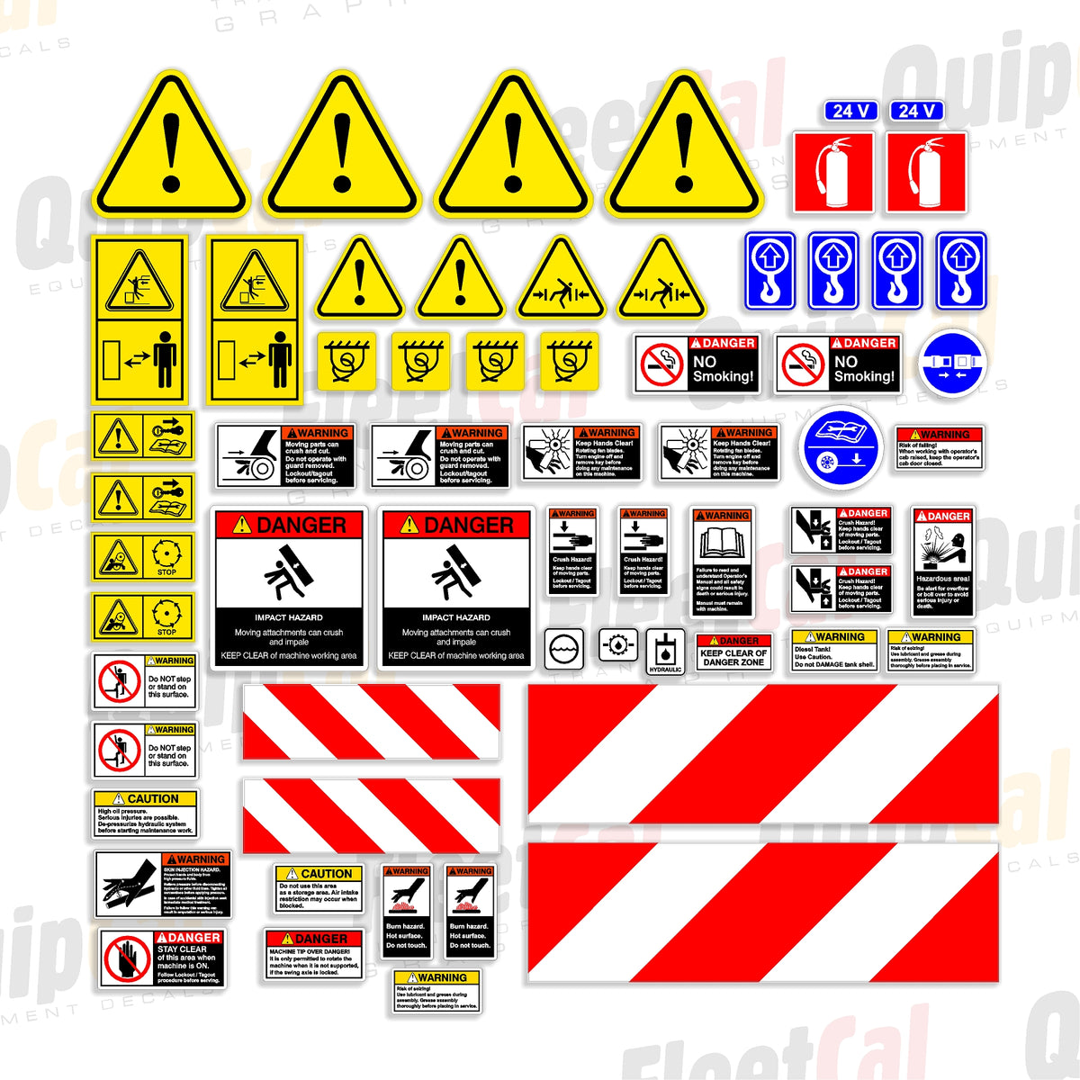 Sennebogen Materials Handler Decals