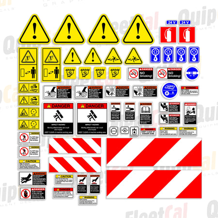 Sennebogen Materials Handler Decals