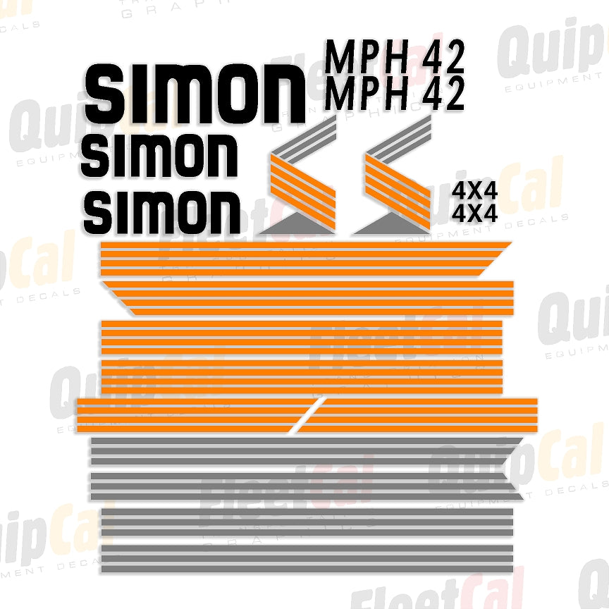 Simon Manlift Decals