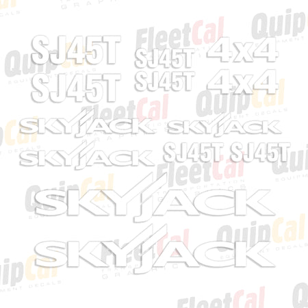 Skyjack Telescopic Manlift Decals