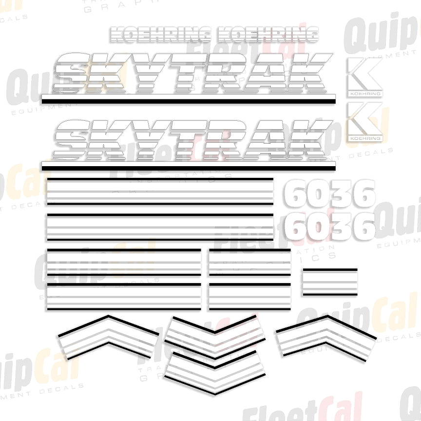 Skytrak Telehandler Decals