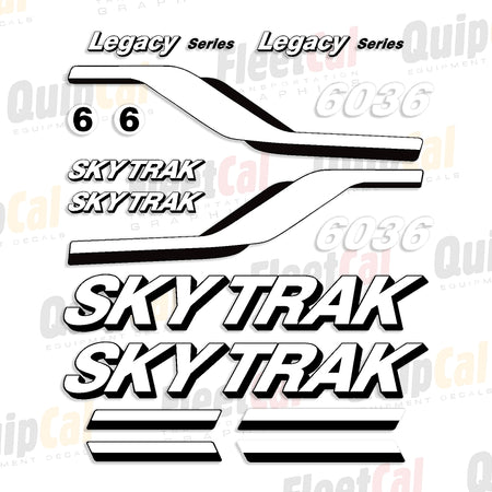 Skytrak Telehandler Decals