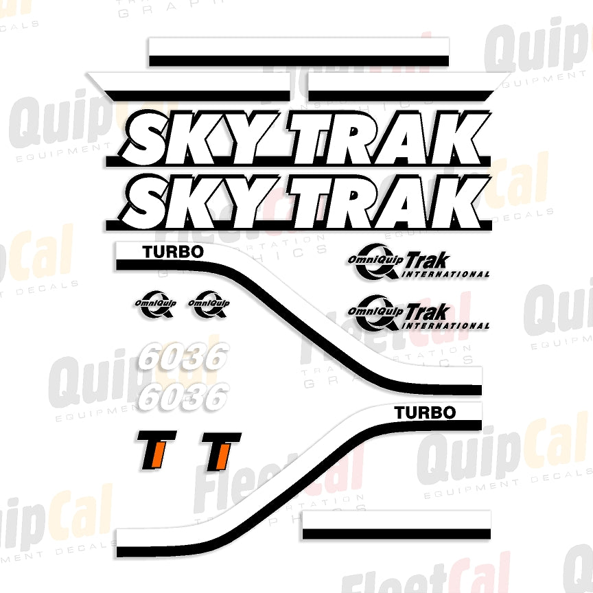 Skytrak Telehandler Decals