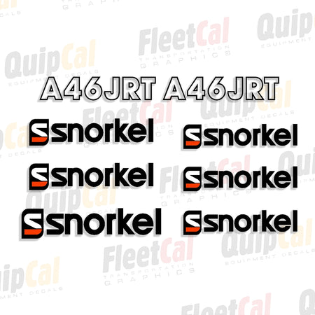 Snorkel Manlift Decals