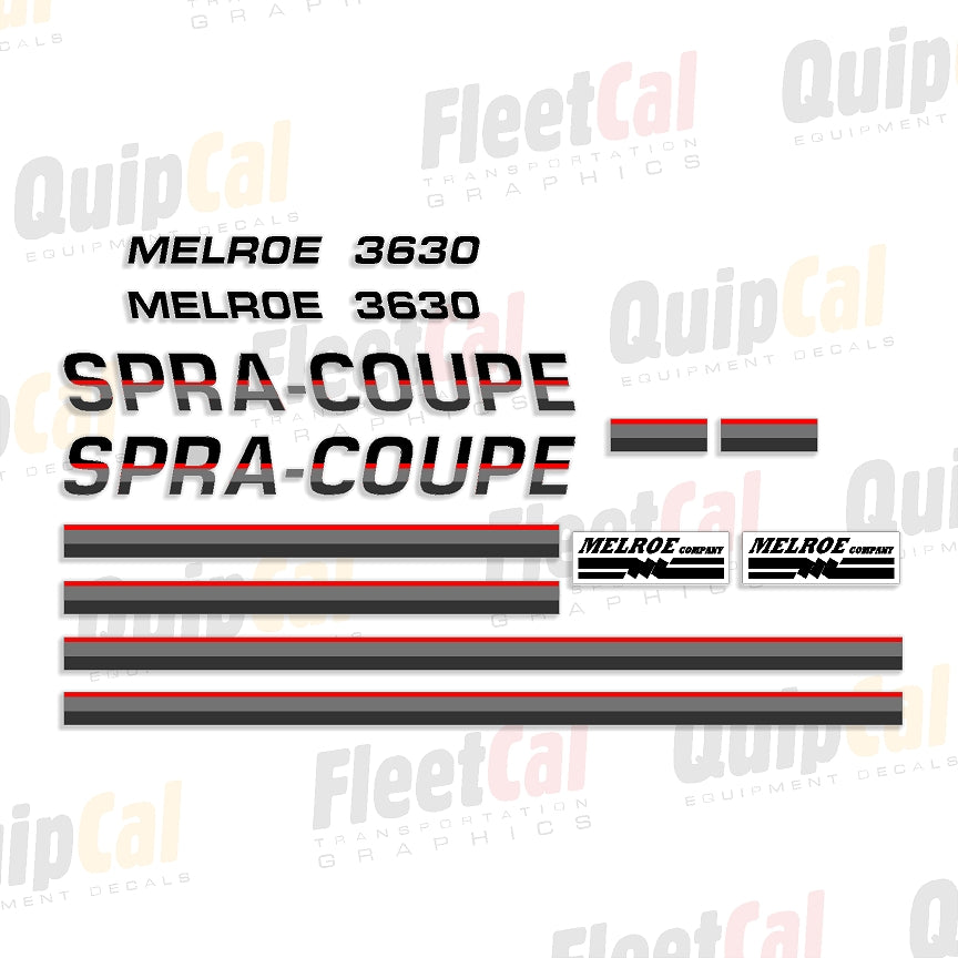 Spra-Coupe Spray Rig Decal Set