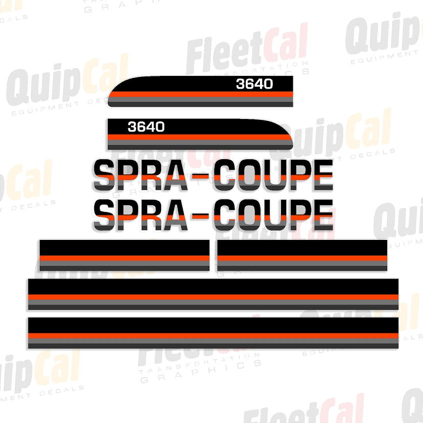 Spra-Coupe Spray Rig Decal Set