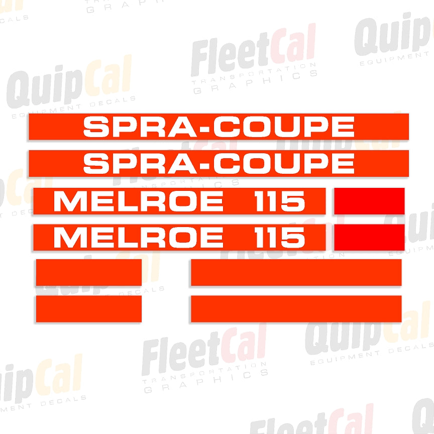 Spra-Coupe Spray Rig Decal Set