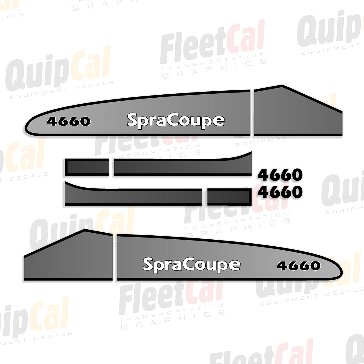 SpraCoupe Spray Rig Decal Set