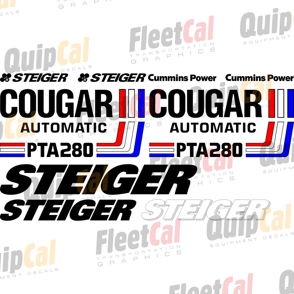 Steiger PTA280 Automatic Marking Decal Set