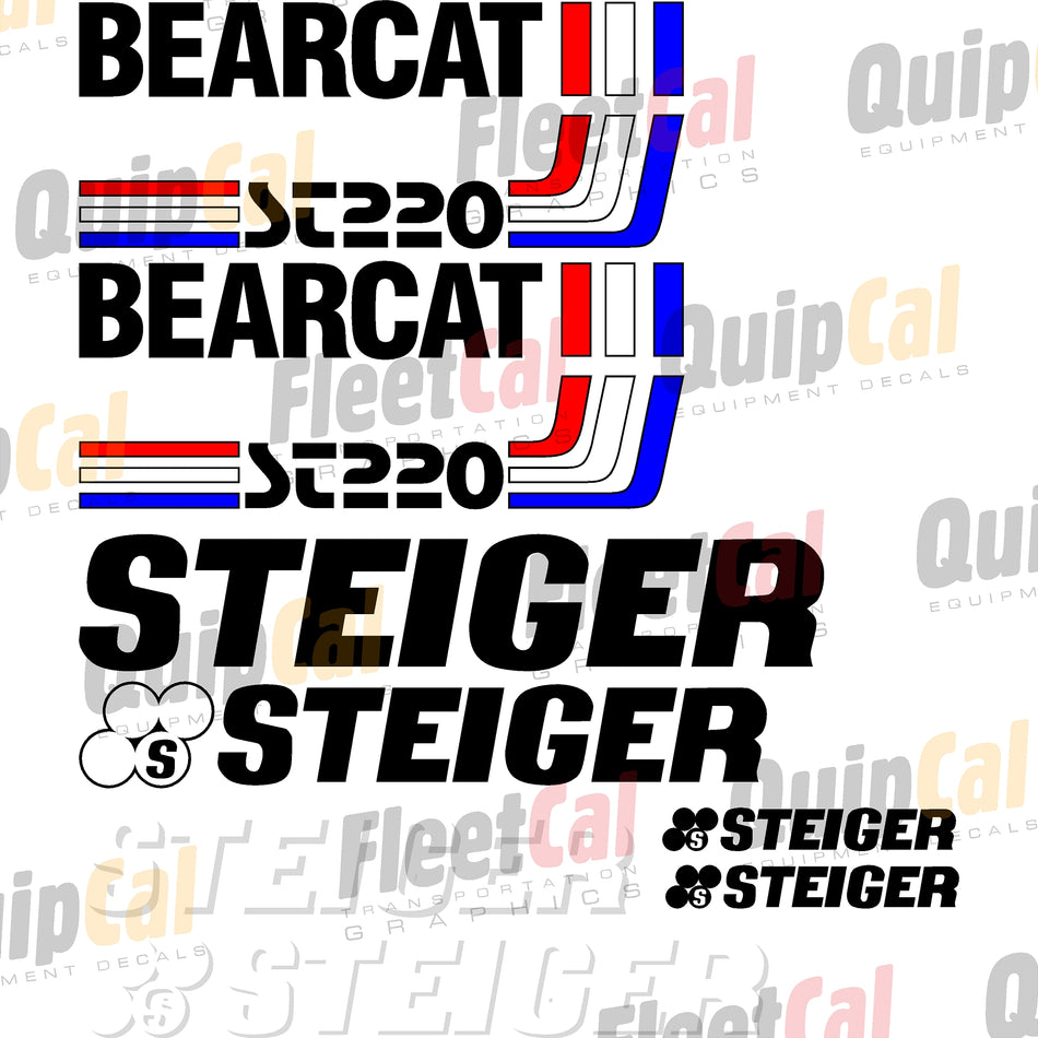 Steiger Wildcat ST220 Marking Decal Set