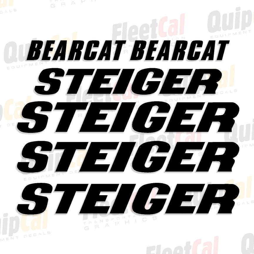 Steiger Tractor Decals