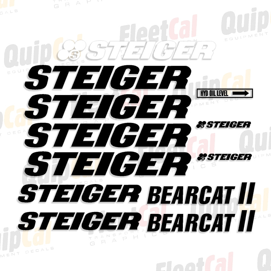 Steiger Tractor Decals