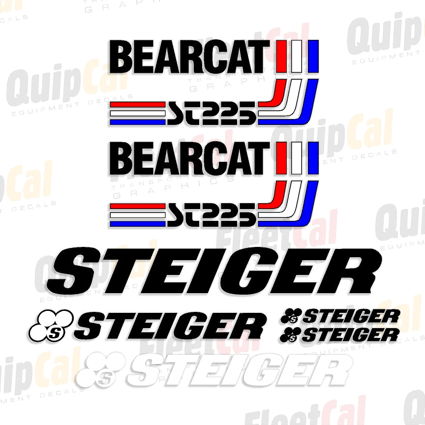 Steiger Tractor Decals